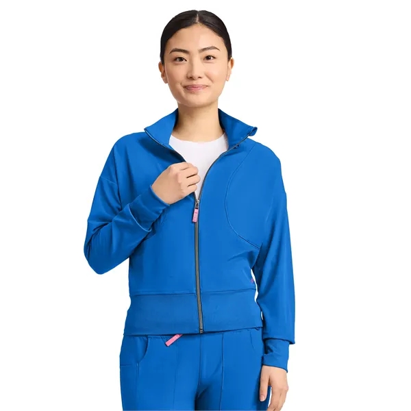 Med Couture - AMP - Women's 2-Pocket Warm Up Jacket... from ASI 86018 Scrub Authority / Uniform Stores