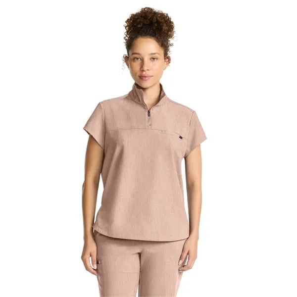 Healing Hands - HH Quest - Women's 1-Pocket Partial Zip Top... from ASI 86018 Scrub Authority