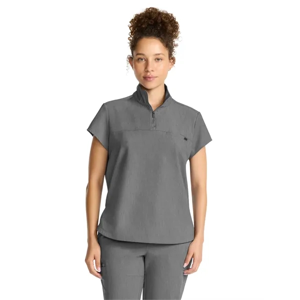 Healing Hands - HH Quest - Women's 1-Pocket Partial Zip Top... from ASI 86018 Scrub Authority