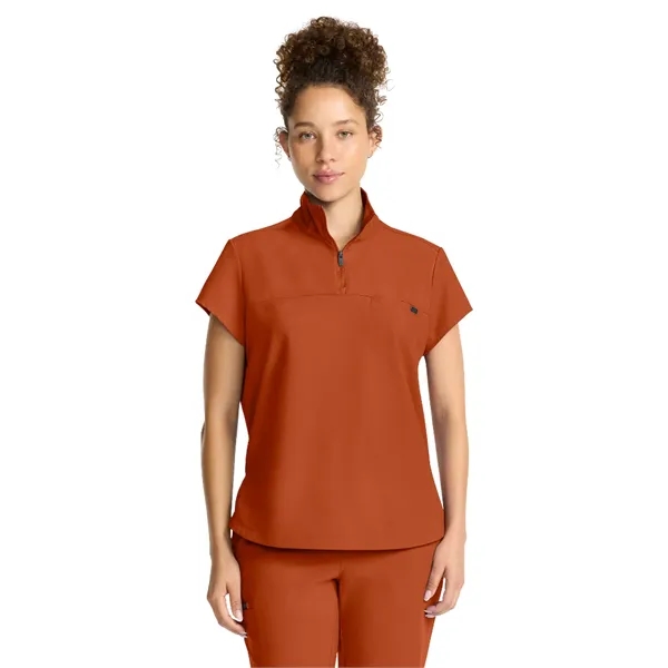 Healing Hands - HH Quest - Women's 1-Pocket Partial Zip Top... from ASI 86018 Scrub Authority