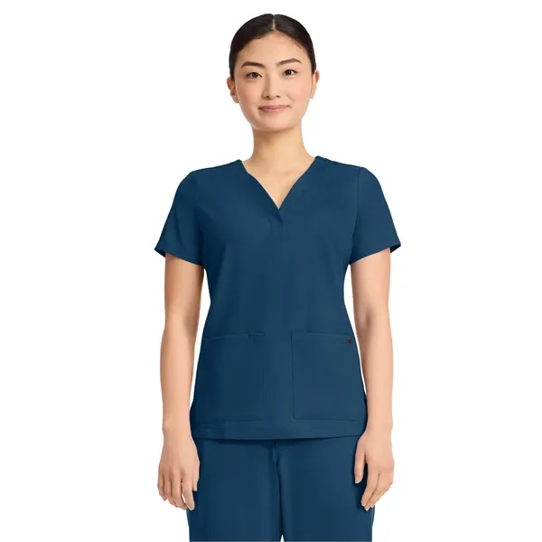 Healing Hands - HH Quest - Women's 3-Pocket Y-Neck Top... from ASI 86018 Scrub Authority