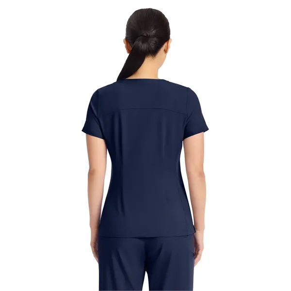 Healing Hands - HH Quest - Women's 3-Pocket Y-Neck Top... from ASI 86018 Scrub Authority