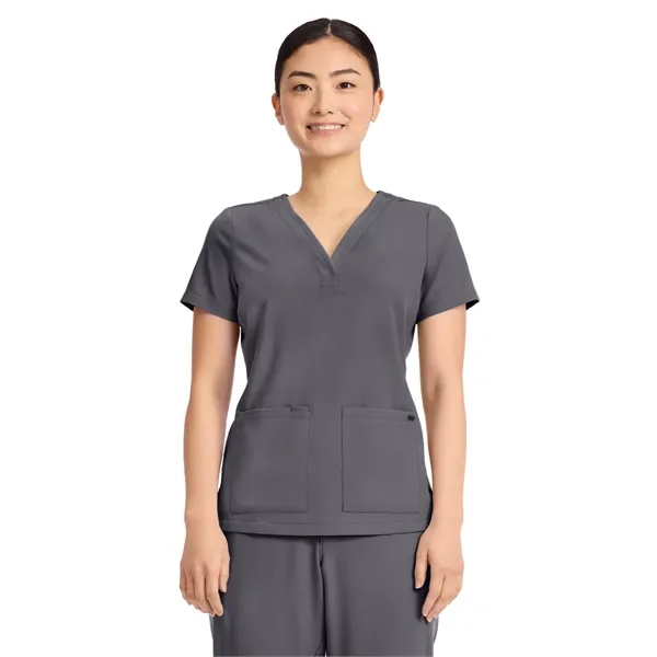 Healing Hands - HH Quest - Women's 3-Pocket Y-Neck Top... from ASI 86018 Scrub Authority