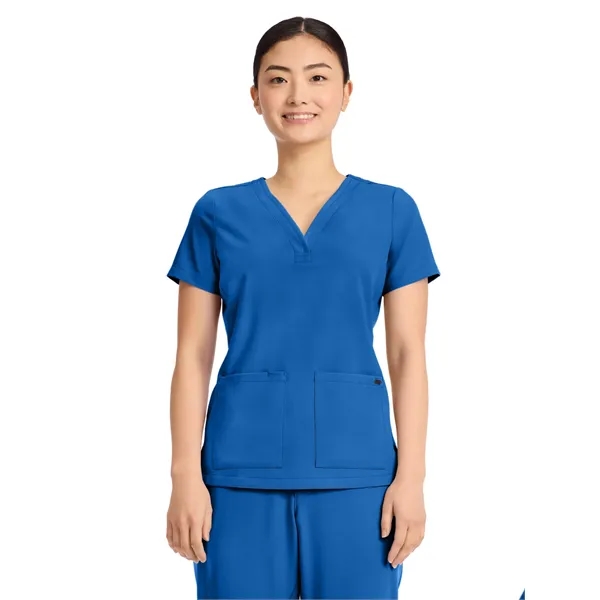 Healing Hands - HH Quest - Women's 3-Pocket Y-Neck Top... from ASI 86018 Scrub Authority