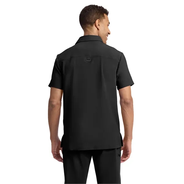 Healing Hands - HH Quest - Men's 3-Pocket Polo Collar Top... from ASI 86018 Scrub Authority