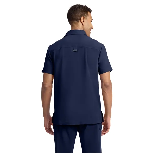 Healing Hands - HH Quest - Men's 3-Pocket Polo Collar Top... from ASI 86018 Scrub Authority