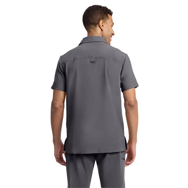 Healing Hands - HH Quest - Men's 3-Pocket Polo Collar Top... from ASI 86018 Scrub Authority