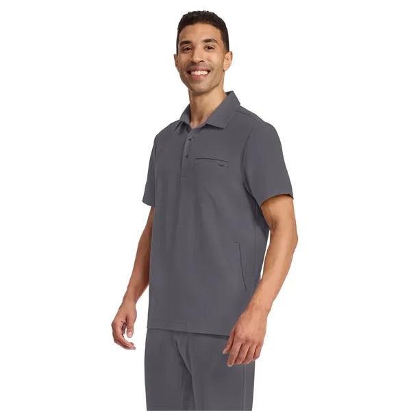 Healing Hands - HH Quest - Men's 3-Pocket Polo Collar Top... from ASI 86018 Scrub Authority