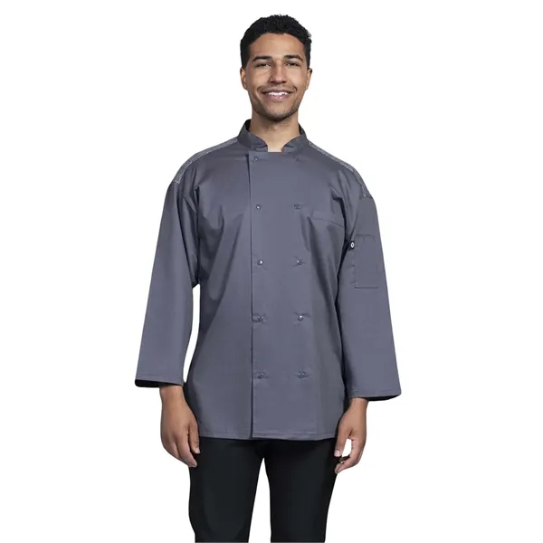 Uncommon Chef - Unisex Two-Pocket Split Chef Coat... from ASI 86018 Scrub Authority / Uniform Stores