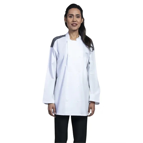 Uncommon Chef - Unisex Two-Pocket Split Chef Coat... from ASI 86018 Scrub Authority / Uniform Stores