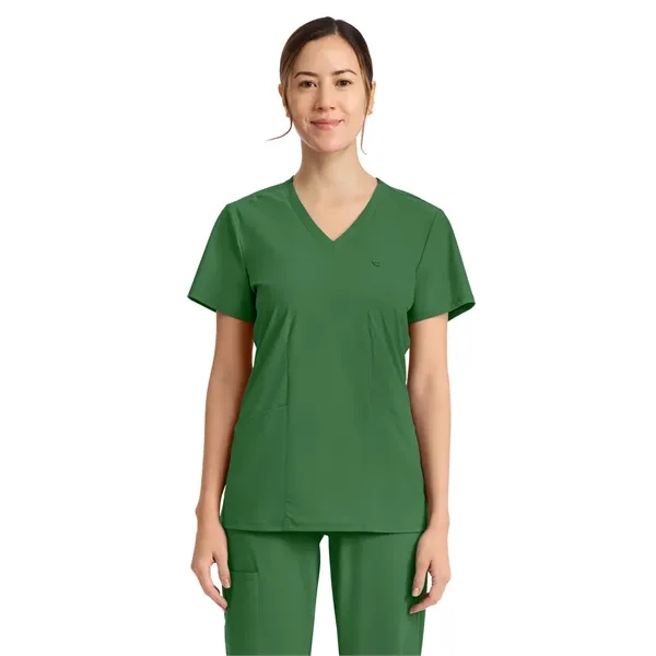 Infinity Pursuit - Women's 2-Pocket V-Neck Top... from ASI 86018 Scrub Authority