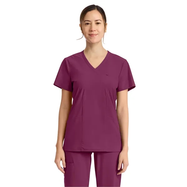 Infinity Pursuit - Women's 2-Pocket V-Neck Top... from ASI 86018 Scrub Authority
