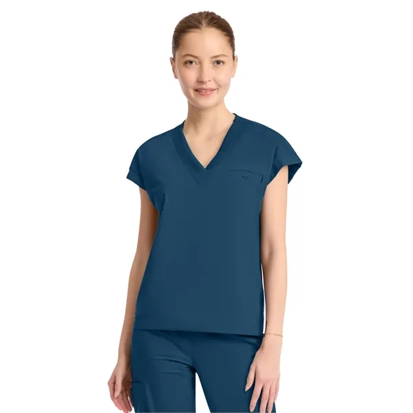 Infinity Pursuit - Women's 1-Pocket V-Neck Top... from ASI 86018 Scrub Authority