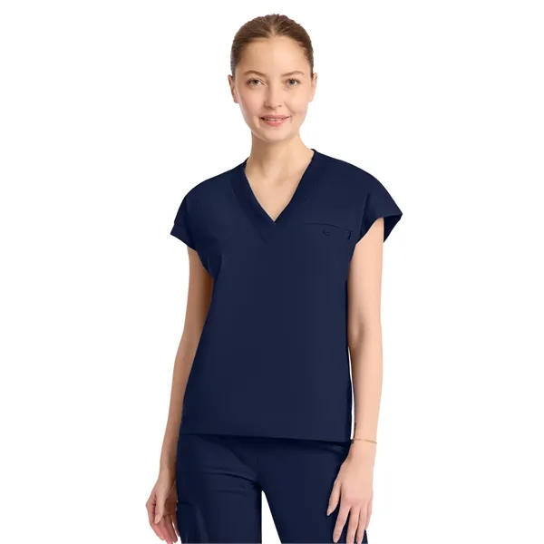 Infinity Pursuit - Women's 1-Pocket V-Neck Top... from ASI 86018 Scrub Authority