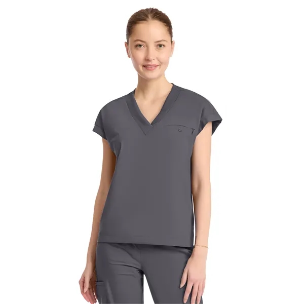 Infinity Pursuit - Women's 1-Pocket V-Neck Top... from ASI 86018 Scrub Authority