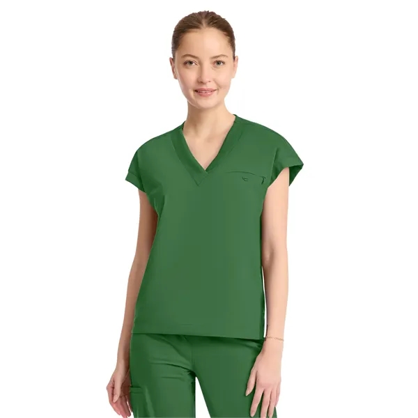 Infinity Pursuit - Women's 1-Pocket V-Neck Top... from ASI 86018 Scrub Authority