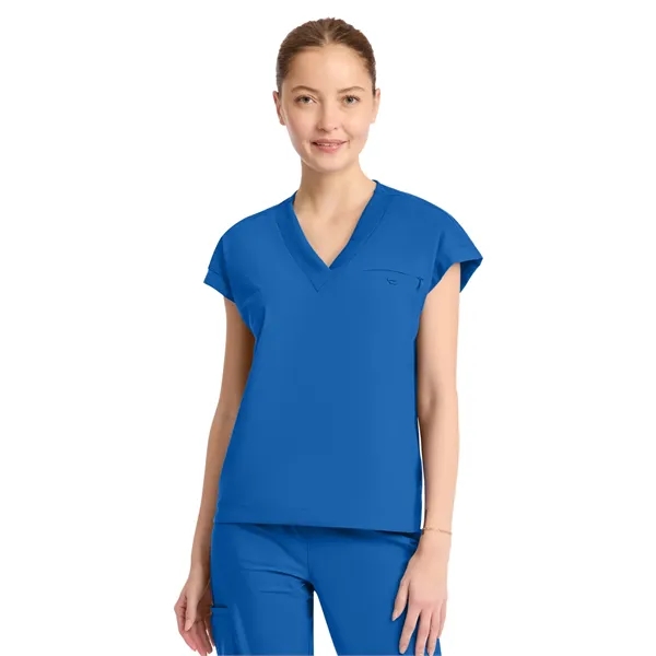 Infinity Pursuit - Women's 1-Pocket V-Neck Top... from ASI 86018 Scrub Authority