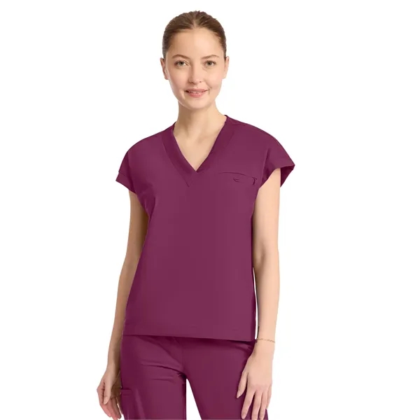 Infinity Pursuit - Women's 1-Pocket V-Neck Top... from ASI 86018 Scrub Authority