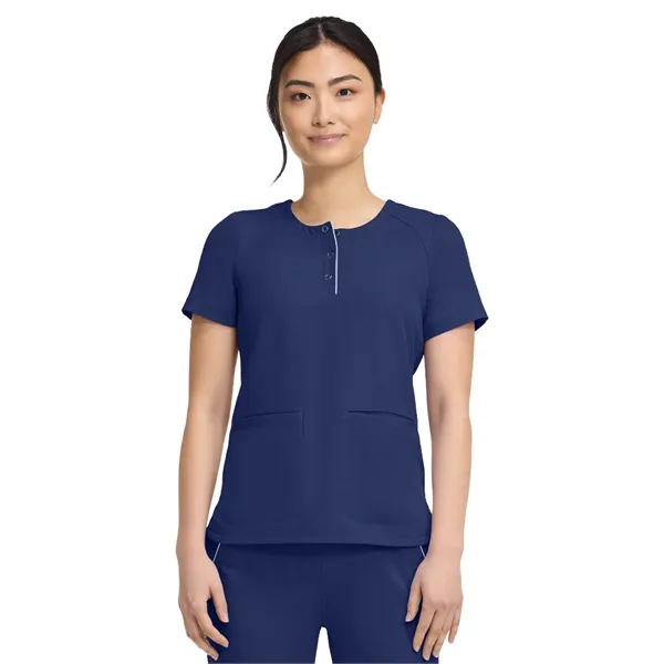 Healing Hands - 360 - Women's 3-Pocket Crew Neck Top... from ASI 86018 Scrub Authority