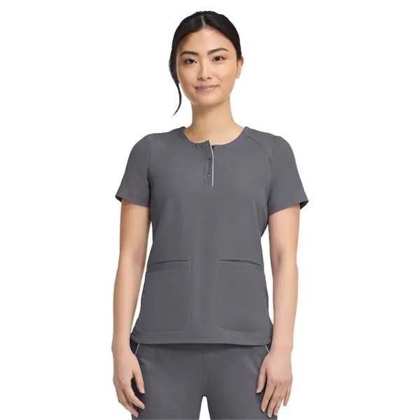 Healing Hands - 360 - Women's 3-Pocket Crew Neck Top... from ASI 86018 Scrub Authority
