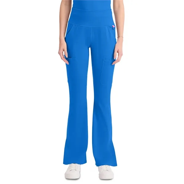 Med Couture - MC AMP KNIT - Women's 5-Pocket Flare Leg... from ASI 86018 Scrub Authority