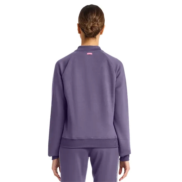 Med Couture - MC AMP - Women's 2-Pocket Scuba Half-Zip Ja...... from ASI 86018 Scrub Authority