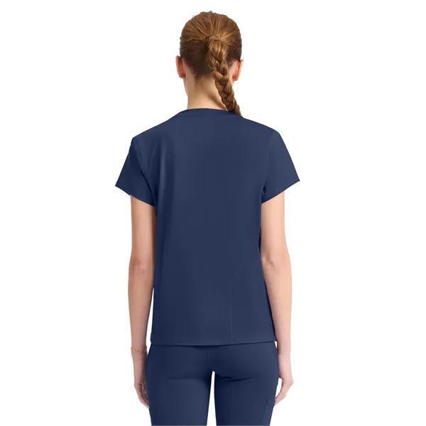 Med Couture - MC AMP KNIT - Women's 2-Pocket Crew Neck... from ASI 86018 Scrub Authority