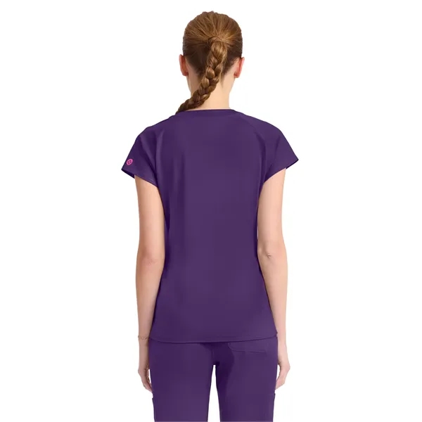 Med Couture - MC AMP KNIT - Women's 3-Pocket V-Neck Top... from ASI 86018 Scrub Authority