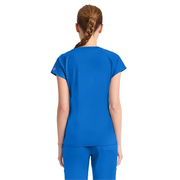 Med Couture - MC AMP KNIT - Women's 3-Pocket V-Neck Top... from ASI 86018 Scrub Authority