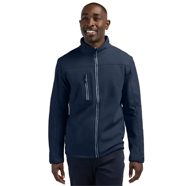 Men's jacket with a full-zip, water resistance, zippered chest pocket, and... from ASI 47965 Cutter & Buck