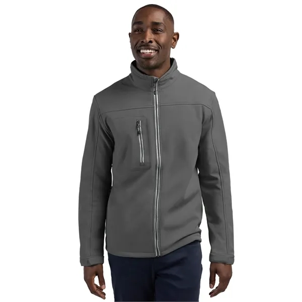 Men's jacket with a full-zip, water resistance, zippered chest pocket, and... from ASI 47965 Cutter & Buck