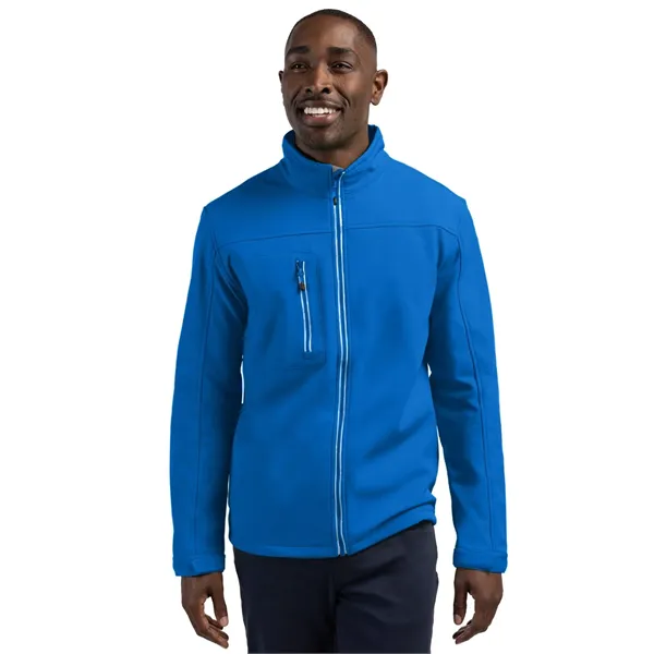 Men's jacket with a full-zip, water resistance, zippered chest pocket, and... from ASI 47965 Cutter & Buck