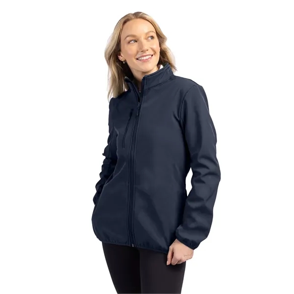 Women's jacket with a full-zip, water resistance, zippered chest pocket, and... from ASI 47965 Cutter & Buck
