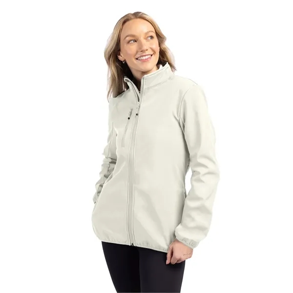Women's jacket with a full-zip, water resistance, zippered chest pocket, and... from ASI 47965 Cutter & Buck