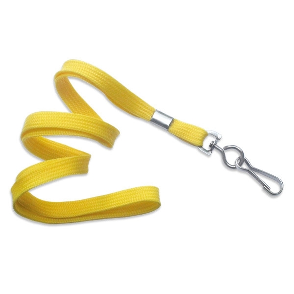 36" x 3/8" non-breakaway crimped tube lanyard cord with swivel hook... from ASI 62088 IDProductsource