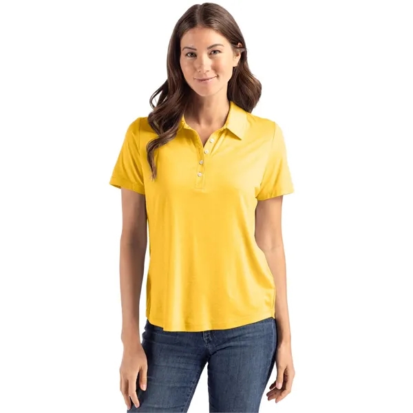 Women's polo with UPF 50+ protection and moisture-wicking performance.... from ASI 47965 Cutter & Buck