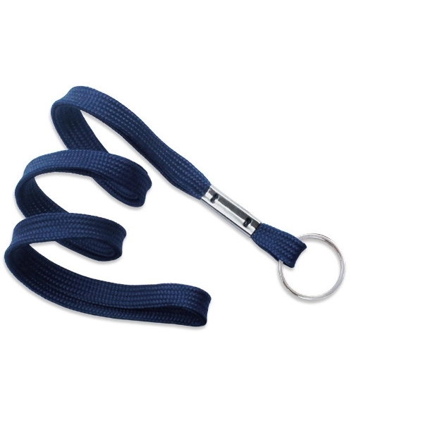 36" x 3/8" non-breakaway tube style lanyard cord with split ring... from ASI 62088 IDProductsource