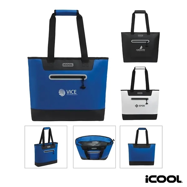 iCOOL® Vail 30-Can Cooler Tote Bag... from ASI 67866 Logomark/Valumark