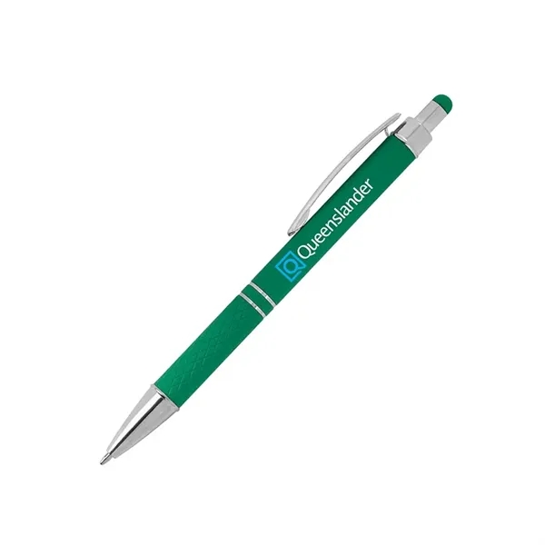 Palette Soft Touch Ballpoint Pen / Stylus... from ASI 67866 Logomark/Valumark