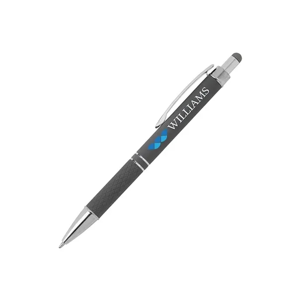 Palette Soft Touch Ballpoint Pen / Stylus... from ASI 67866 Logomark/Valumark