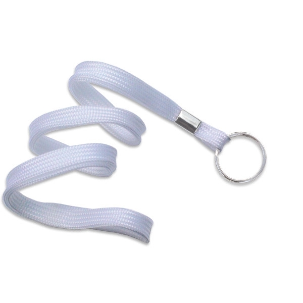 36" x 3/8" non-breakaway tube style lanyard cord with split ring... from ASI 62088 IDProductsource