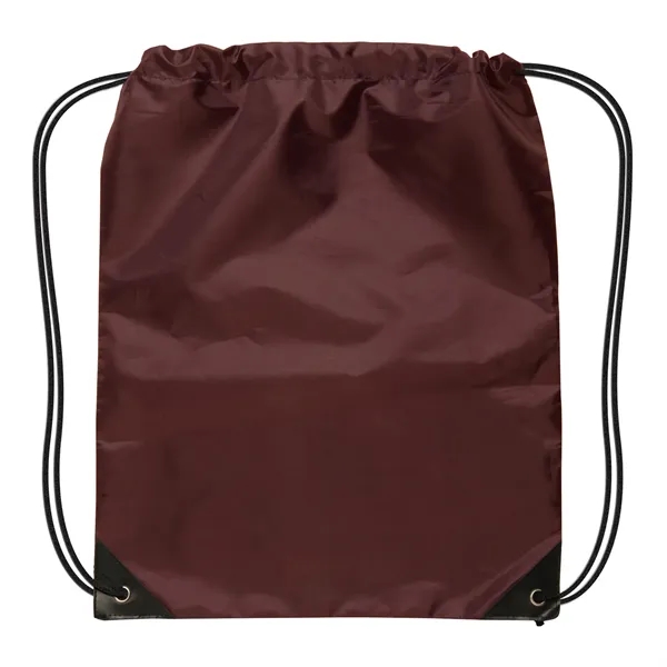Drawstring backpack with reinforced corners plus 1C1L silkscreen imprint... from ASI 37218 Athena Promo (tm)