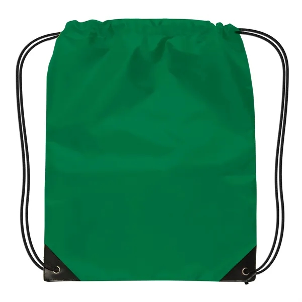 Drawstring backpack with reinforced corners plus 1C1L silkscreen imprint... from ASI 37218 Athena Promo (tm)