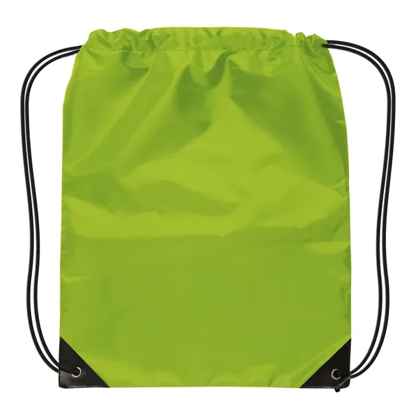 Drawstring backpack with reinforced corners plus 1C1L silkscreen imprint... from ASI 37218 Athena Promo (tm)