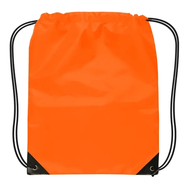 Drawstring backpack with reinforced corners plus 1C1L silkscreen imprint... from ASI 37218 Athena Promo (tm)