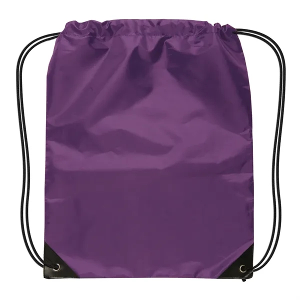 Drawstring backpack with reinforced corners plus 1C1L silkscreen imprint... from ASI 37218 Athena Promo (tm)