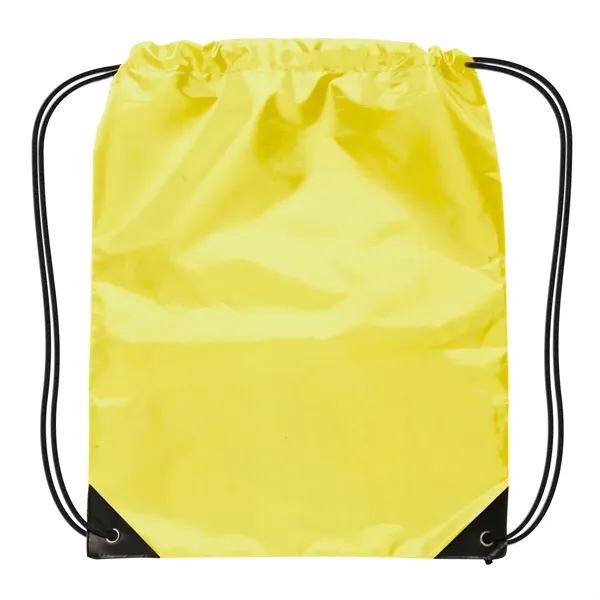 Drawstring backpack with reinforced corners plus 1C1L silkscreen imprint... from ASI 37218 Athena Promo (tm)
