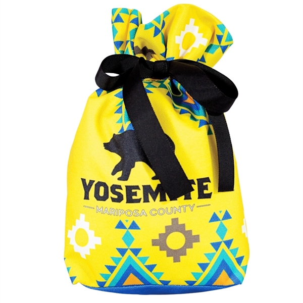 Small Tie Top Cinch Bag- Full Color-Sewn in the USA -... from ASI 67557 LimeLight Ent