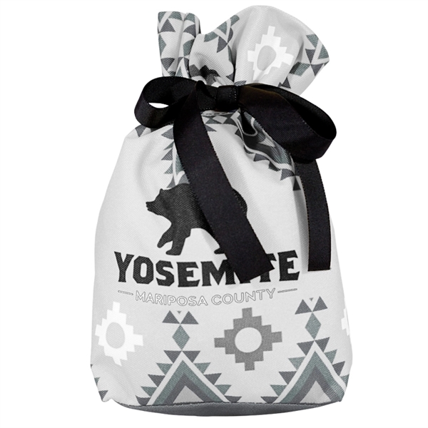 Small Tie Top Cinch Bag- Full Color-Sewn in the USA -... from ASI 67557 LimeLight Ent