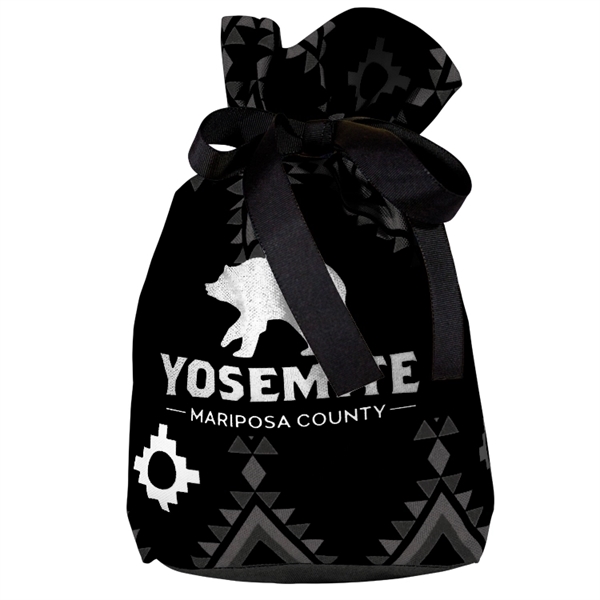 Small Tie Top Cinch Bag- Full Color-Sewn in the USA -... from ASI 67557 LimeLight Ent